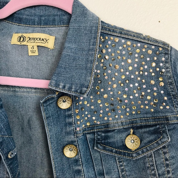 democracy jean jacket